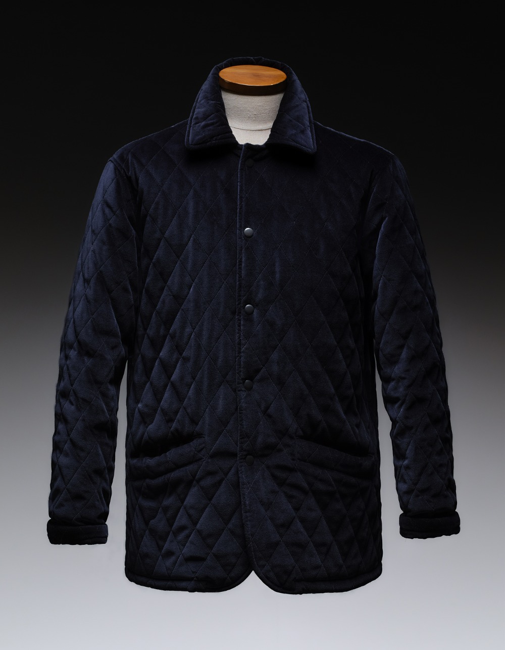 Velquilt jacket(dark blue)